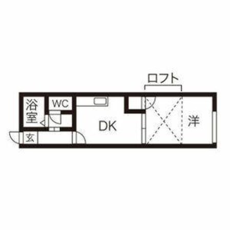 カスティーロ月寒東の物件間取画像